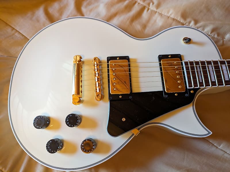 FGN - Fujigen - NLC-10 2021 - Antique White - Les Paul Custom - Made in  Japan