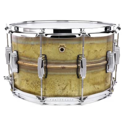 Ludwig Raw Brass Phonic Snare Drum 14x8 image 2