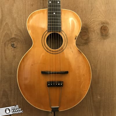 Gibson L-1 Archtop Steel String Acoustic Guitar c. 1918 w/ HSC image 2