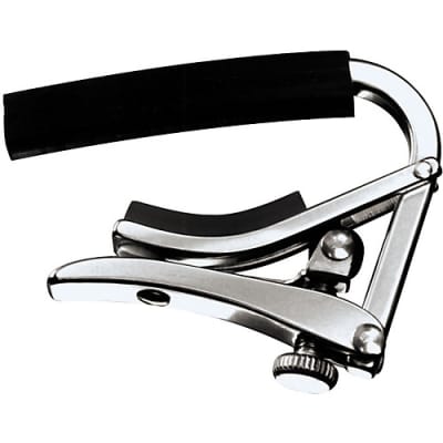 Shubb Deluxe Steel String Capo, Stainless Steel image 2