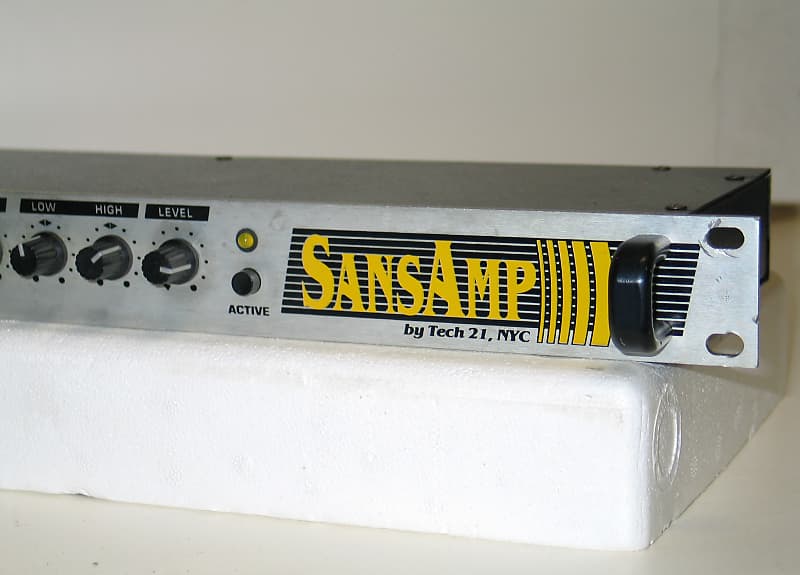 ギター Tech21 SANSAMP RackMount Tech 21 RBI Bass Preamp – Motor City Guitar