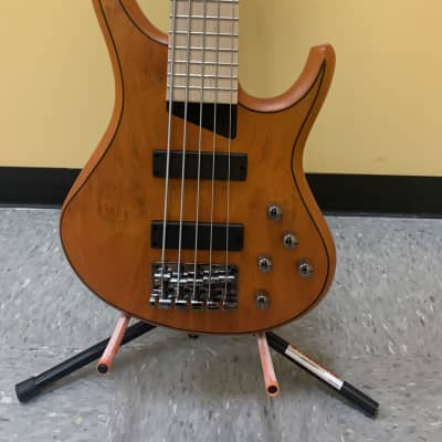 MTD Kingston Z Series 5-String Bass Guitar Satin Amber image 1