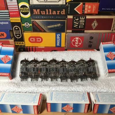 8 Good Telefunken ◇ Germany 7DJ8 PCC88 ~ Holy Grail | Reverb