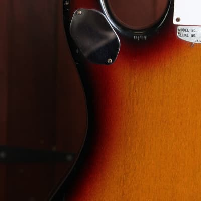 Teisco DG-67 Solidbody 1960's Sunburst Made in Japan image 12