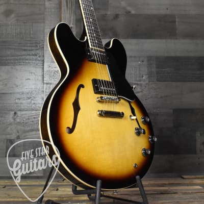 Gibson ES-335 - Vintage Burst with Hard Shell Case image 12
