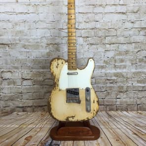 Fraser Guitars - Aged White 50s Telecaster Guitar Vintage Relic custom shop image 2