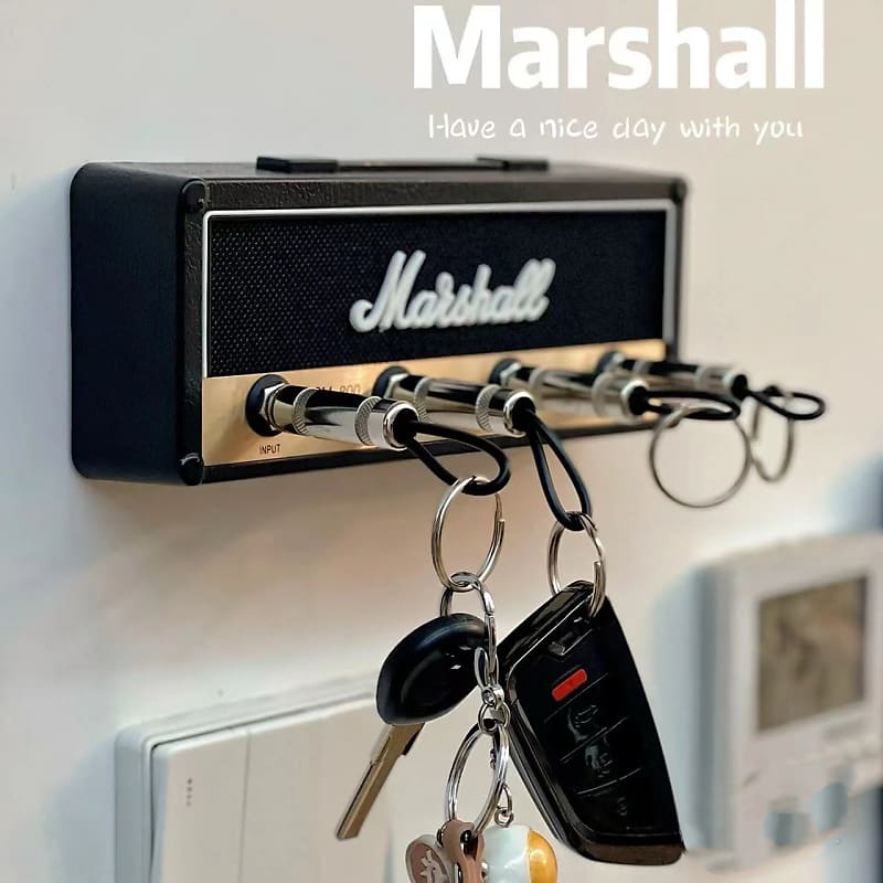 Pluginz Marshall Jack Rack Key Holder Black Pluginz Marshall Reverb