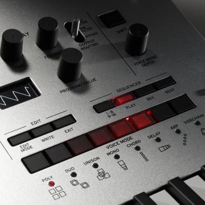 Korg Minilogue 4-Voice Polyphonic Analog Synthesizer - Silver image 13
