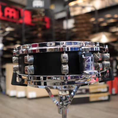 Used Yamaha 4x14" Maple Custom Snare Drum (Black) image 6