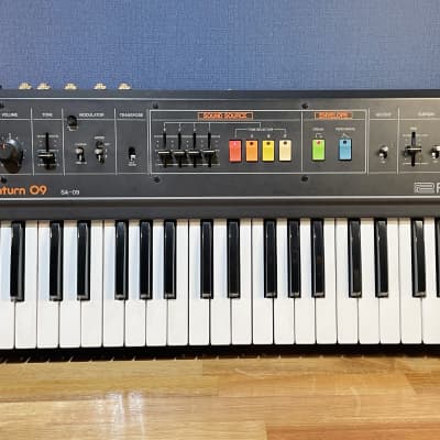 Roland SA-09 Saturn 09 44-Key Synthesizer 1980 - 1982 - Black