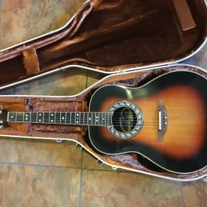 Vintage 1985 Ovation 1717 Legend Acoustic Electric Guitar w