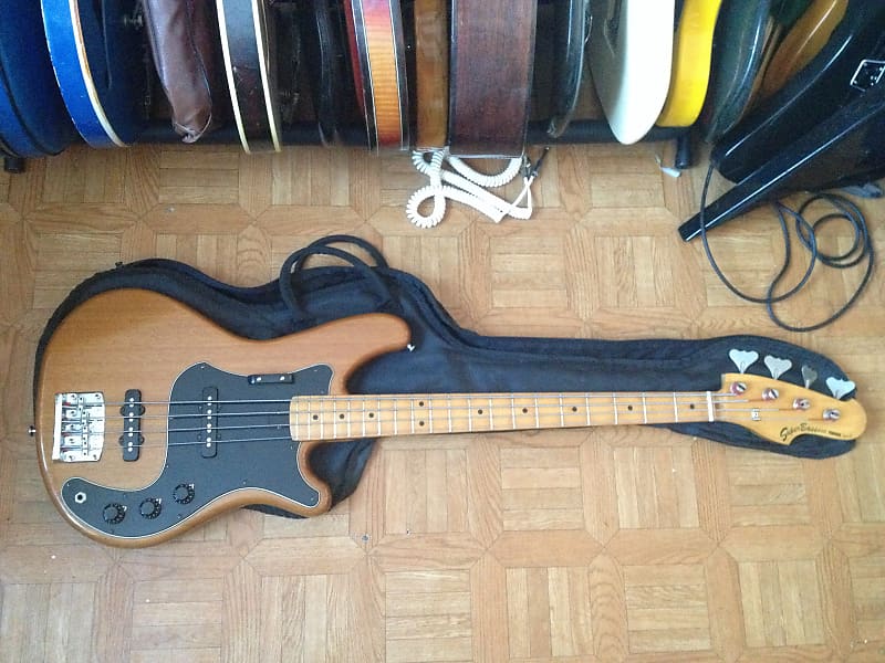 70's Yamaha SuperBass SB 600 Japan with bag Rare Nat color | Reverb