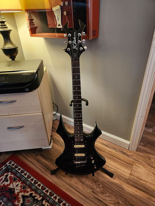 B.C. Rich Platinum Series Virgin 2000s - Black | Reverb