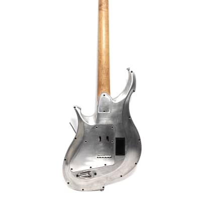 KOLOSS GT5 Aluminum Body Locking Machine Head Electric Guitar + Bag - White Satin image 21