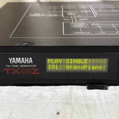 YAMAHA TX81Z FM TONE GENERATOR SYNTHESIZER New internal battery!! image 3