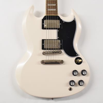 Epiphone 1961 Les Paul SG Standard - Aged Classic White | Reverb