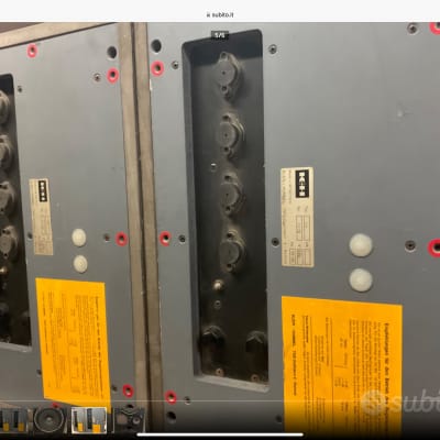 Klein and Hummel OY PAIR ACTIVE MONITOR SPEAKERS VINTAGE image 2