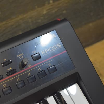 Korg Kross  Music Workstation  Key Red & Black Mobile