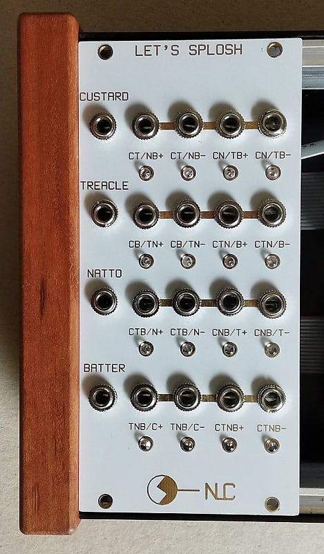 Nonlinearcircuits NLC Let’s Splosh Eurorack module