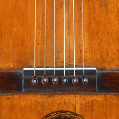 Juan Perfumo 1846 romantic guitar - fine classical guitar made in Cadiz - excellent sound + video image 4