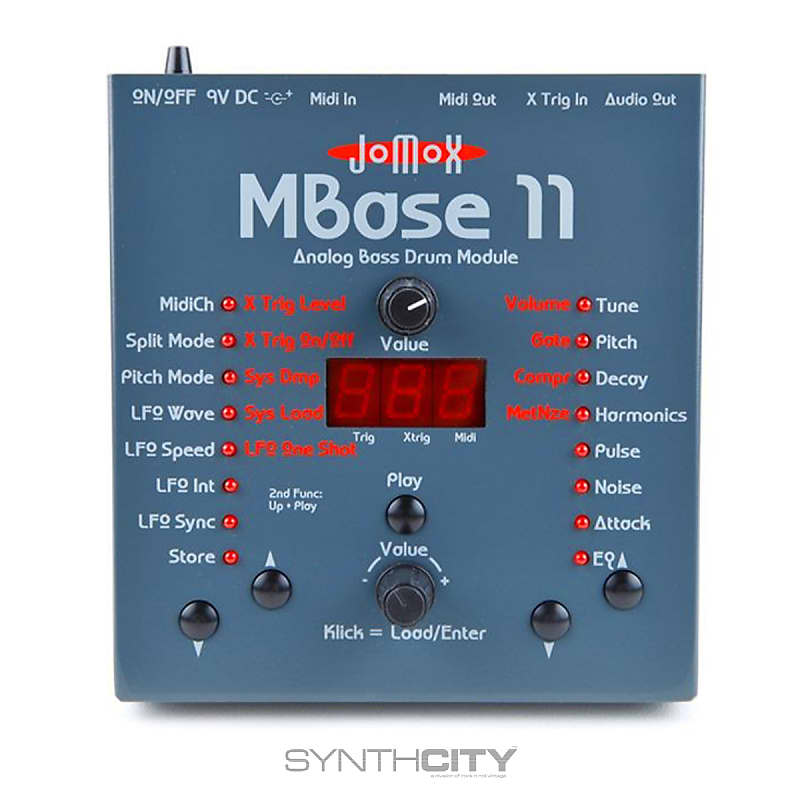 Jomox MBase 11 Analog Bass Drum Module Desktop image 1