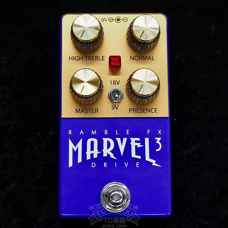 希少 Ramble FX Marvel Drive v3 Sale | Ramble FX Marvel Drive V3 Overdrive Effects Pedal