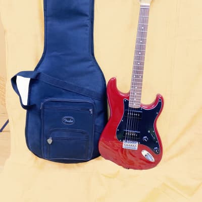Fender Noventa Stratocaster 2021 Crimson Red Transparent Noventa Single-Coil pups - image 1