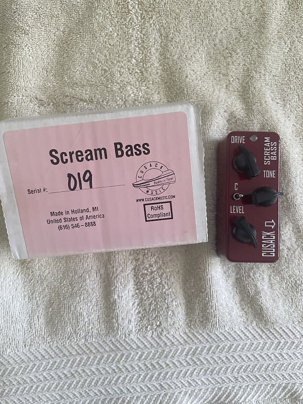 Cusack Music Scream Bass