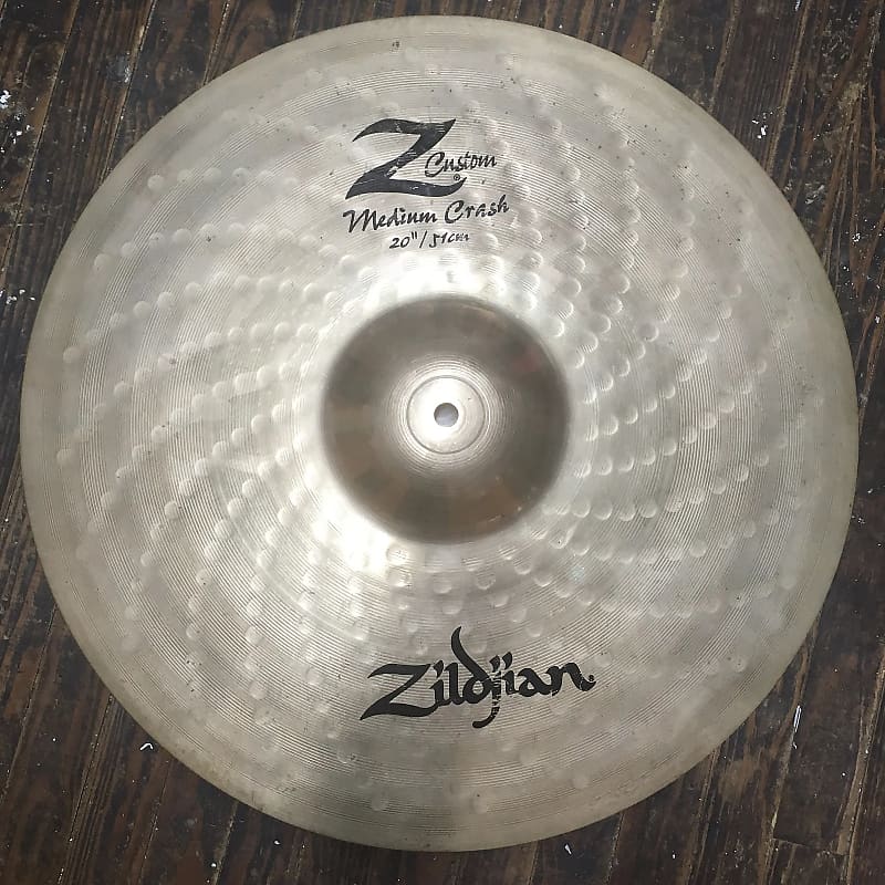 Zildjian 20" Z Custom Medium Crash Cymbal image 1
