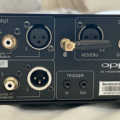Oppo HA-1 Headphone Amplifier, DAC & Pre-Amplifier Black New Open Box image 3