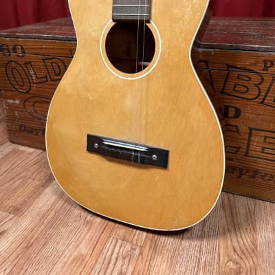 1964 Harmony H910 Classical Acoustic Guitar Natural image 3