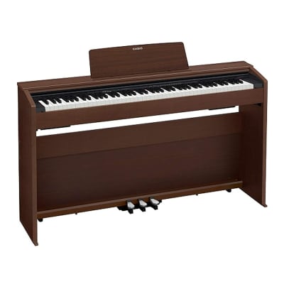Casio PX-870 BN Privia Digital Home Piano, 256 Notes of Polyphony, 19 Instrument Tones, Volume Sync EQ (Brown) image 2