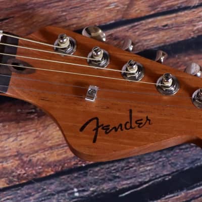 Fender Highway Series Parlor all Mahogany w/Fender Deluxe Gig Bag 2023 Model in All Mahogany image 11