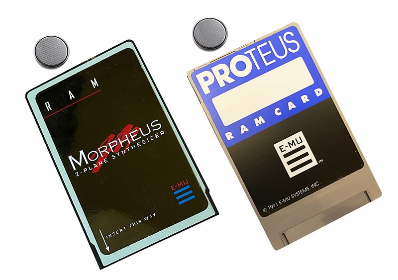 Replacement BATTERY for E-MU Morpheus & Proteus RAM Memory Sound Cards (R4)  | Reverb