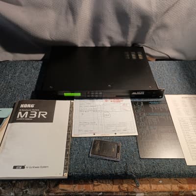 KORG M3R Rackmount AI Synth Module (w/ Box, packing, memory card, Literature)