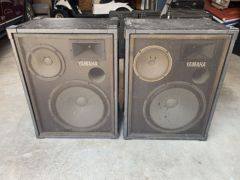 Vintage Yamaha Pa Speakers Vintage Yamaha A4115h Yamaha S4115h