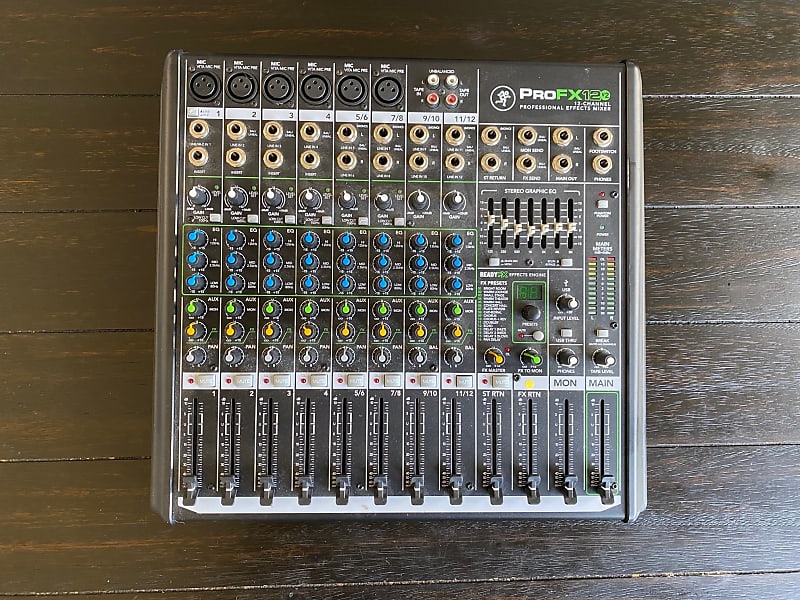 Mackie ProFX12v2 12-Channel Effects Mixer | Reverb