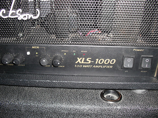 Jackson Lee Jackson XLS - 1000 guitar amp head 94 Black | Reverb