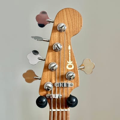 Charvel Pro-Mod San Dimas Bass PJ V, Platinum Pearl + Case image 13