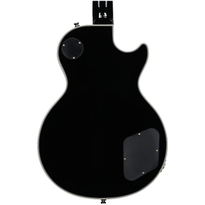 Epiphone Les Paul Custom Electric Guitar, Left-Handed, Ebony, with Gold Hardware image 6