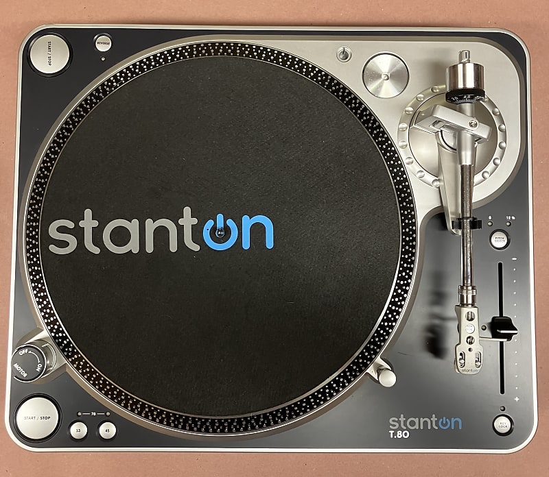 Stanton T.80 ターンテーブル　動作確認済み Stanton T.80 ターンテーブル 動作確認済み