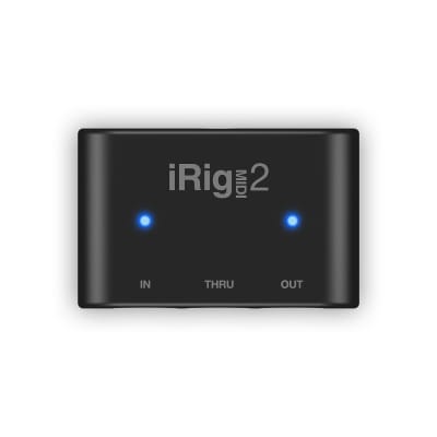 New IK Multimedia iRig MIDI 2 Portable MIDI Interface for iOS, Mac, and PC image 1