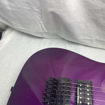 Charvel USA Select San Dimas Style 2 HH FR Singlecut Guitar - Purple / Maple neck image 3