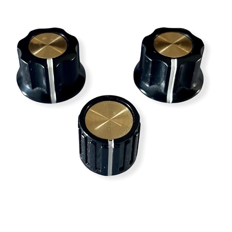 BOSS Knob Gold (x3) Reverb