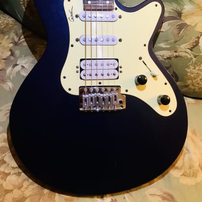 Godin SD 24 Blue Sparkle Electric Guitar for sale
