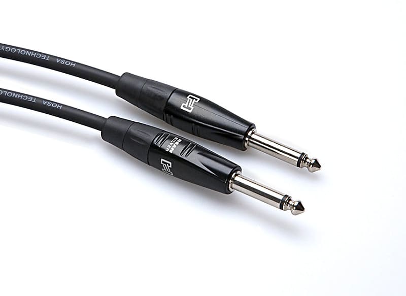 Hosa HGTR-005 Pro Guitar Cable 1/4"" Straight to 1/4"" Straight Cable image 1