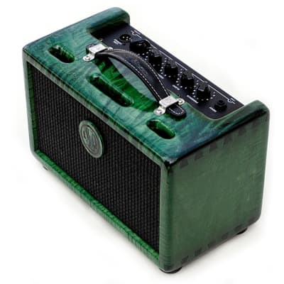 NEW! Ashen "Zeus" 500 Watts Bass Guitar Amplifier Head Emerald image 3