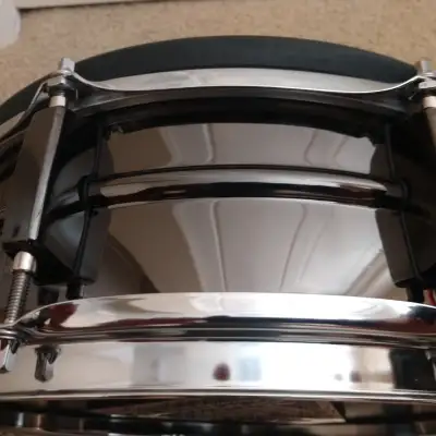 Hart Dynamics  Professional Series Dual Zone Snare Drum 90's Black Chrome image 5