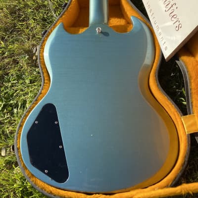 1961 Gibson Les Paul (SG) Pelham Blue - Pelham Blue image 15