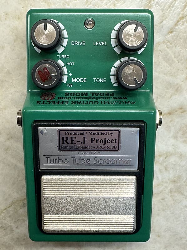 Ibanez Ibanez TS9DX Tube Screamer with 808 Mods Overdrive